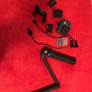 GoPro Hero with accessories